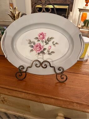 Noritake China "Arlington" Large Oval Serving Platter - # 5221 Vintage